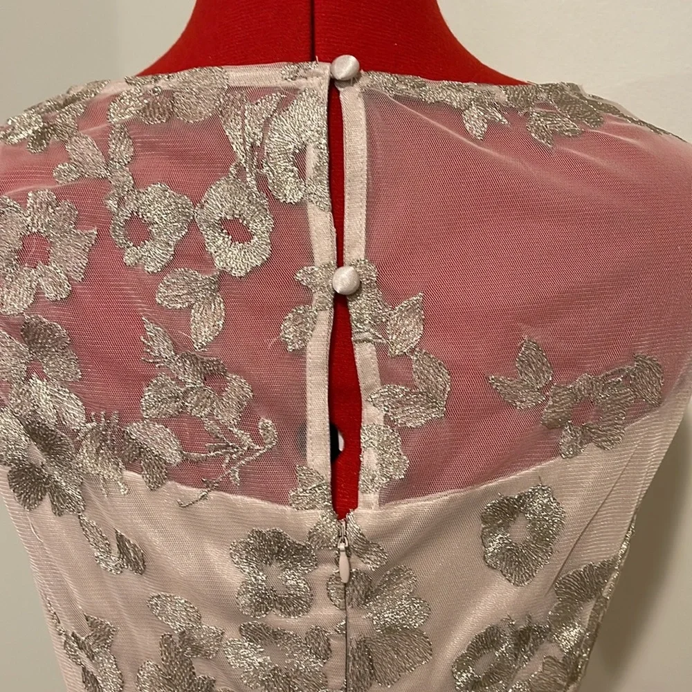 NWOT JESSICA HOWARD CHAMPAGNE FORMAL DRESS,  SIZE 8 - Picture 3 of 9